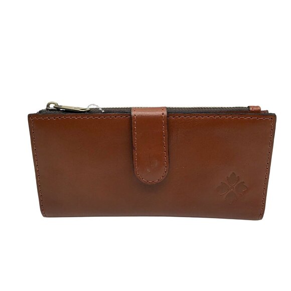Patricia Nash Brown Leather Nazari Wallet - Picture 1 of 11